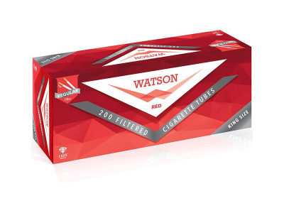 Гильзы для табака "Watson" Red King Size Regular 8.1мм (200)